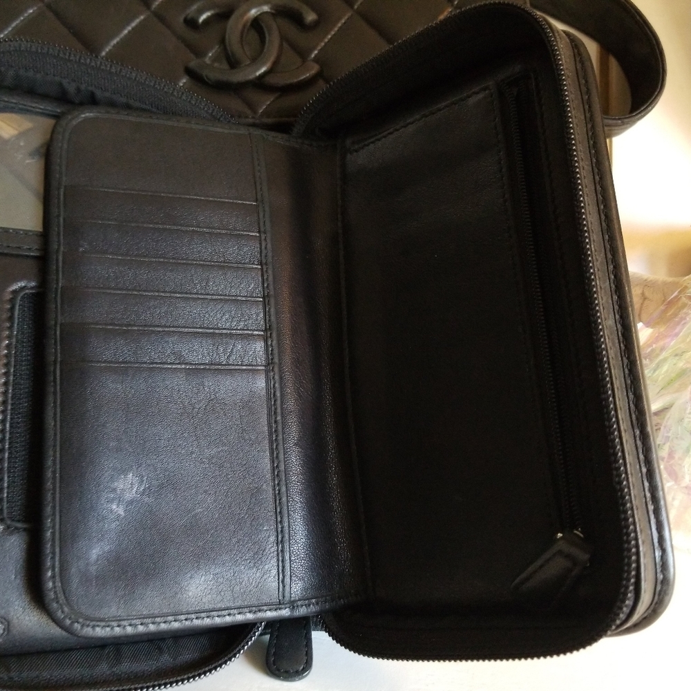 COACH Leather Mini Portfolio